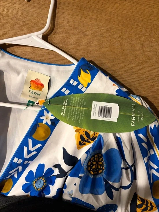 Vibrant Blue & Yellow Floral Maxi Dress - Picture 3 of 3